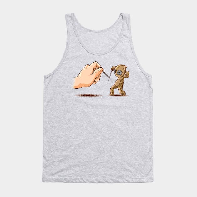 Fencing Voodoo Tank Top by AlbertoArni